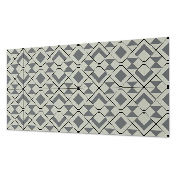 Panel ścienny Wzór rombowy w stylu geometrycznym