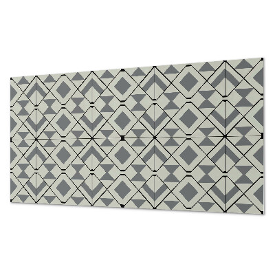 Panel ścienny Wzór rombowy w stylu geometrycznym