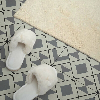 Panel ścienny Wzór rombowy w stylu geometrycznym