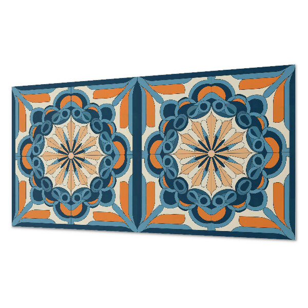Panel ścienny Kwiatowa mandala w harmonijnych kręgach