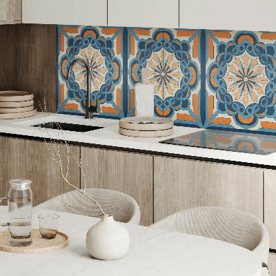 Panel ścienny Kwiatowa mandala w harmonijnych kręgach
