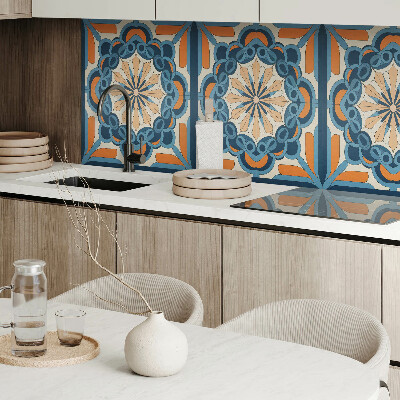 Panel ścienny Kwiatowa mandala w harmonijnych kręgach