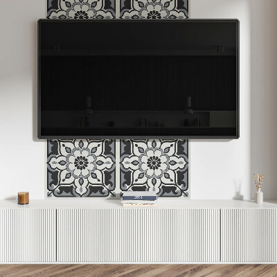 Panel winylowy Kwiatowy ornamentowy design