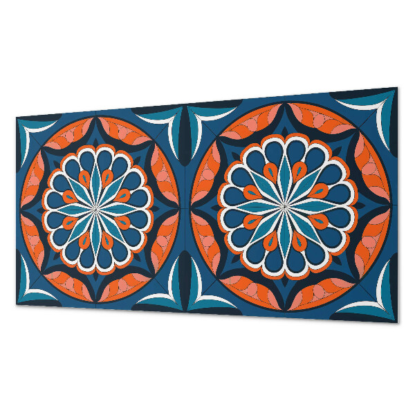 Panel ścienny Mandala z liściowym wzorem