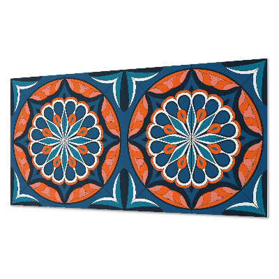 Panel ścienny Mandala z liściowym wzorem