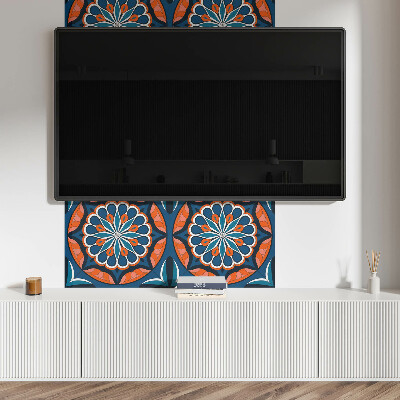 Panel ścienny Mandala z liściowym wzorem