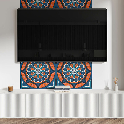 Panel ścienny Mandala z liściowym wzorem