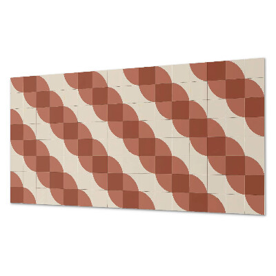 Panel winylowy Wzór falisty w geometrii