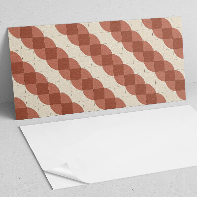 Panel winylowy Wzór falisty w geometrii