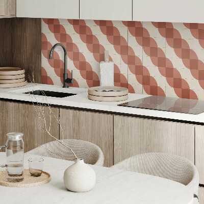 Panel winylowy Wzór falisty w geometrii