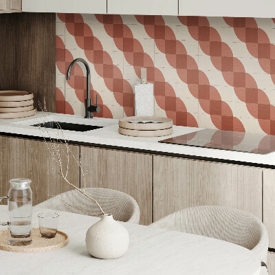 Panel winylowy Wzór falisty w geometrii