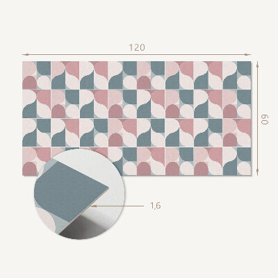 Panel ścienny Wzór geometryczny w stylu abstrakcyjnym