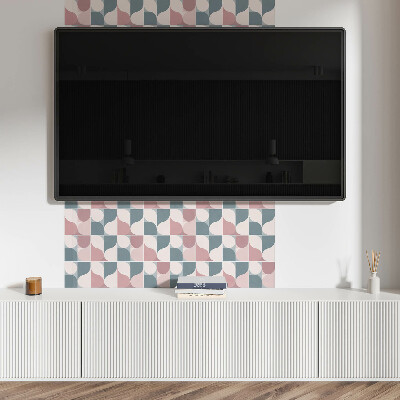 Panel ścienny Wzór geometryczny w stylu abstrakcyjnym