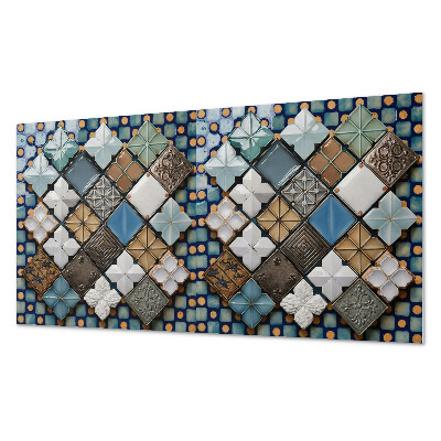 Panel winylowy Ceramiczne motywy płytek
