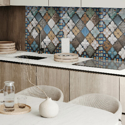 Panel winylowy Ceramiczne motywy płytek