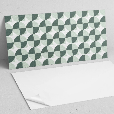 Płyta na ścianę Okręgi i kwadraty w geometrycznym stylu