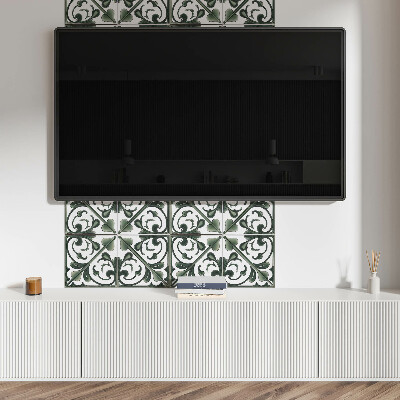 Panel winylowy Roślinne ornamenty w pięknym zestawieniu