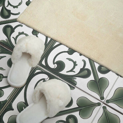 Panel winylowy Roślinne ornamenty w pięknym zestawieniu