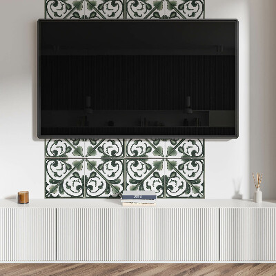 Panel winylowy Roślinne ornamenty w pięknym zestawieniu