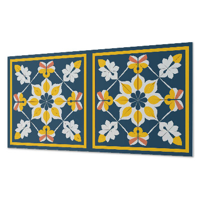 Panel winylowy Kwiatowa harmonia w symetrii