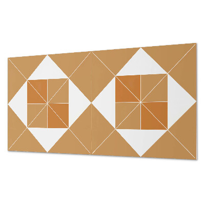 Panel winylowy Abstrakcyjna geometria w kolorach