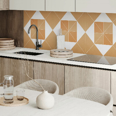 Panel winylowy Abstrakcyjna geometria w kolorach