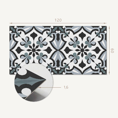 Panel winylowy Elegancki motyw botaniczny