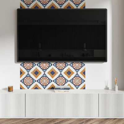 Panel ścienny Wzór geometryczny z okręgami