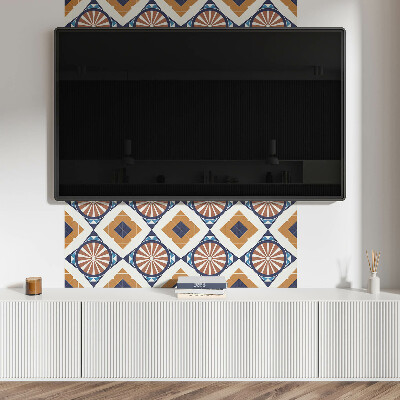 Panel ścienny Wzór geometryczny z okręgami