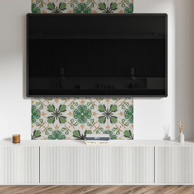Panel ścienny Kwiatowa harmonia w symetrii