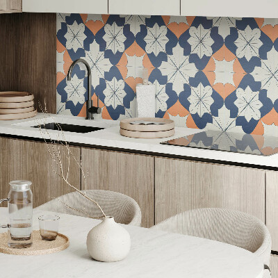 Panel ścienny Kwiatowy motyw geometryczny