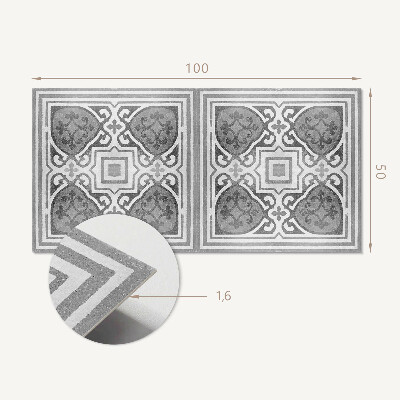 Panel winylowy Ornamenty w harmonijnej symetrii