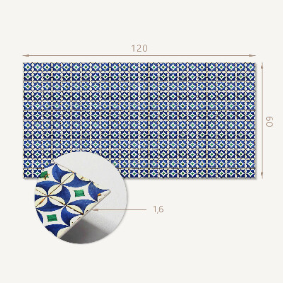 Panel winylowy Kaflowy motyw geometryczny