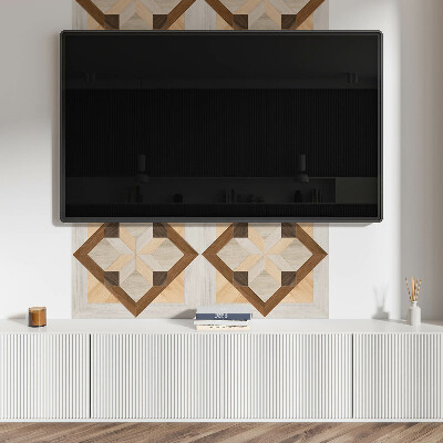 Panel winylowy Kształty w geometrycznym kwadracie