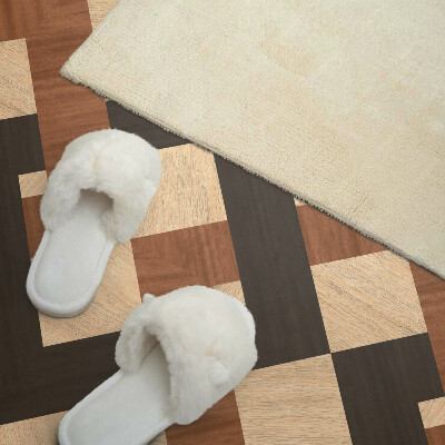 Panel winylowy Geometryczny motyw drewniany