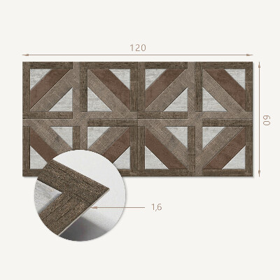 Panel winylowy Geometria naturalnych struktur