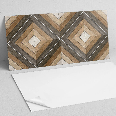 Panel ścienny Geometryczne romby w stylu nowoczesnym