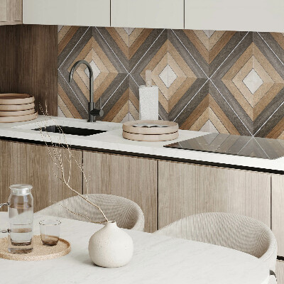 Panel ścienny Geometryczne romby w stylu nowoczesnym