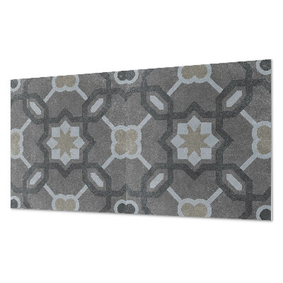 Panel ścienny Wzór kafli w stylu geometrycznym
