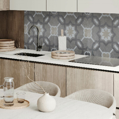 Panel ścienny Wzór kafli w stylu geometrycznym