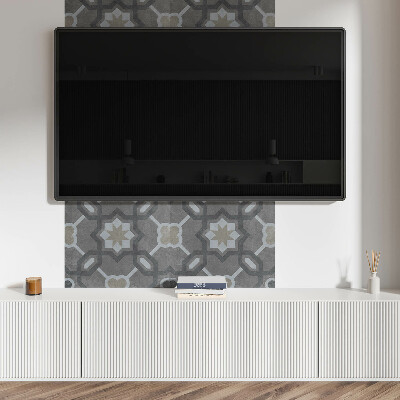 Panel ścienny Wzór kafli w stylu geometrycznym