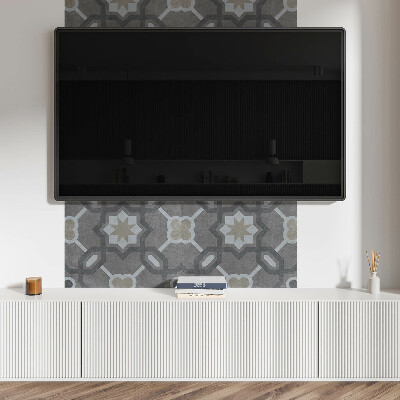 Panel ścienny Wzór kafli w stylu geometrycznym