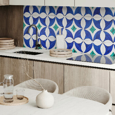 Panel winylowy Wzory kafli w stylu geometrycznym