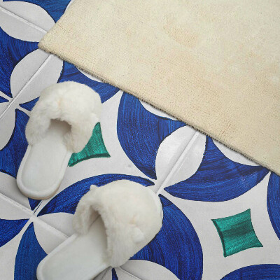 Panel winylowy Wzory kafli w stylu geometrycznym