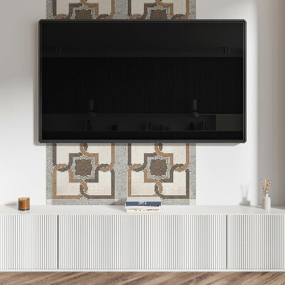Panel winylowy Kaflowy wzór w geometrycznym stylu