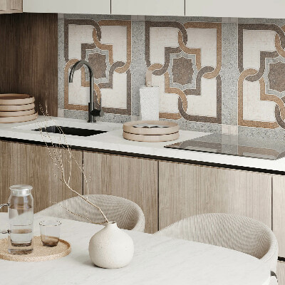 Panel winylowy Kaflowy wzór w geometrycznym stylu