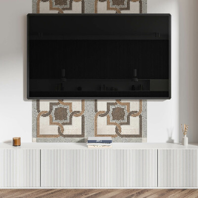 Panel winylowy Kaflowy wzór w geometrycznym stylu