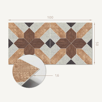 Panel winylowy Geometria w nowoczesnym wydaniu