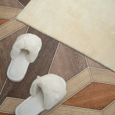 Płyta na ścianę Wzór geometryczny z naturalnego drewna