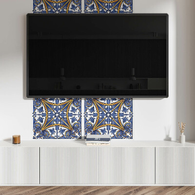 Panel winylowy Roślinne ornamenty w harmonijnym stylu